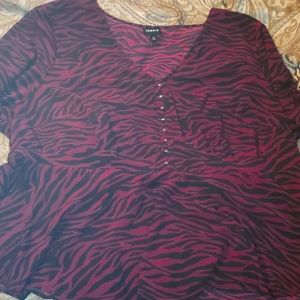 Size 3x Torrid Peplum Top